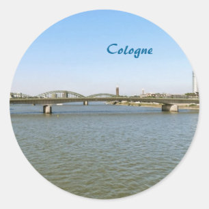 Cologne Classic Round Sticker