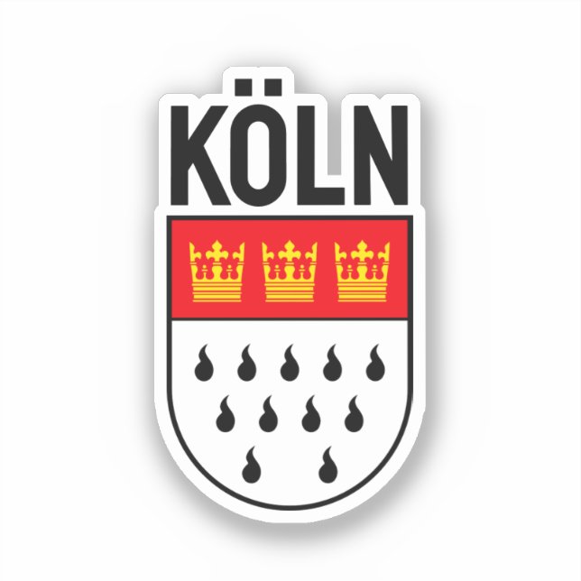 Cologne coat of arms (Germany) (Front)
