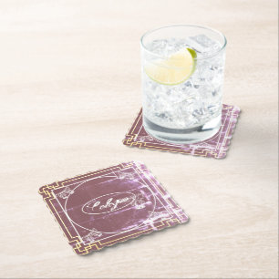Cologne - Colonia - Cologne Art Nouveau shabby chi Paper Coaster