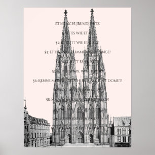Cologne Dome Cologne Cologne Poster
