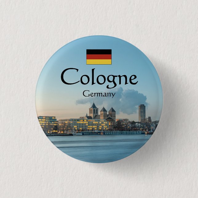 Cologne Germany 3 Cm Round Badge (Front)