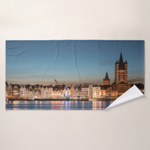 Cologne Germany Bath Towel