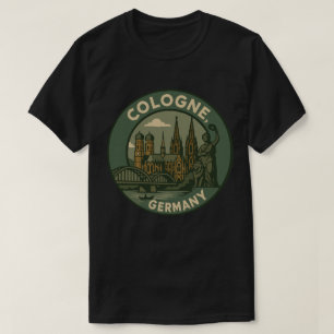 Cologne Germany City Art T-Shirt