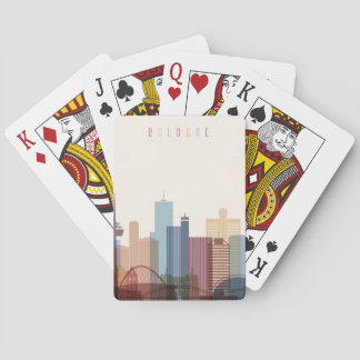 Cologne, Germany | City Skyline Playing Cards