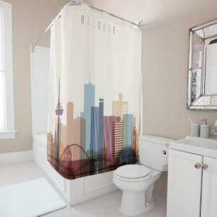 Cologne, Germany City Skyline Shower Curtain