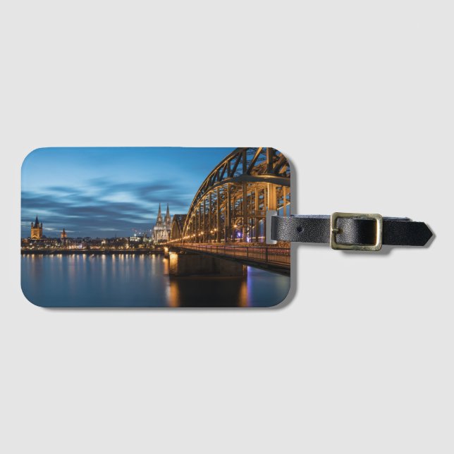Cologne Germany Luggage Tag (Front Horizontal)