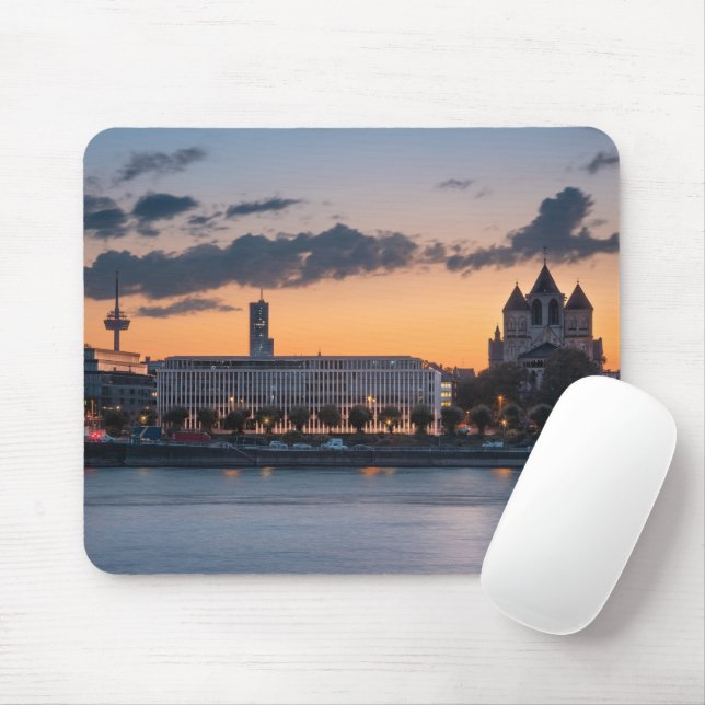 Cologne Germany Mouse Pad (With Mouse)