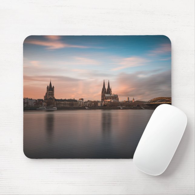 Cologne Germany Mouse Pad (With Mouse)