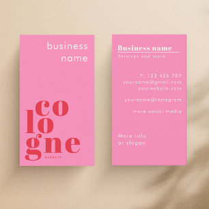 Cologne Germany shop Business Card
