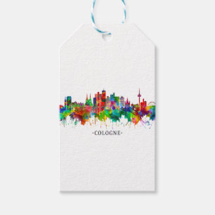 Cologne Germany Skyline Gift Tags