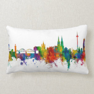 Cologne Germany Skyline Lumbar Cushion