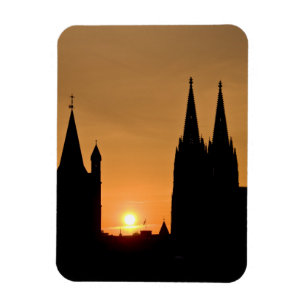 Cologne, Germany sunrise Magnet