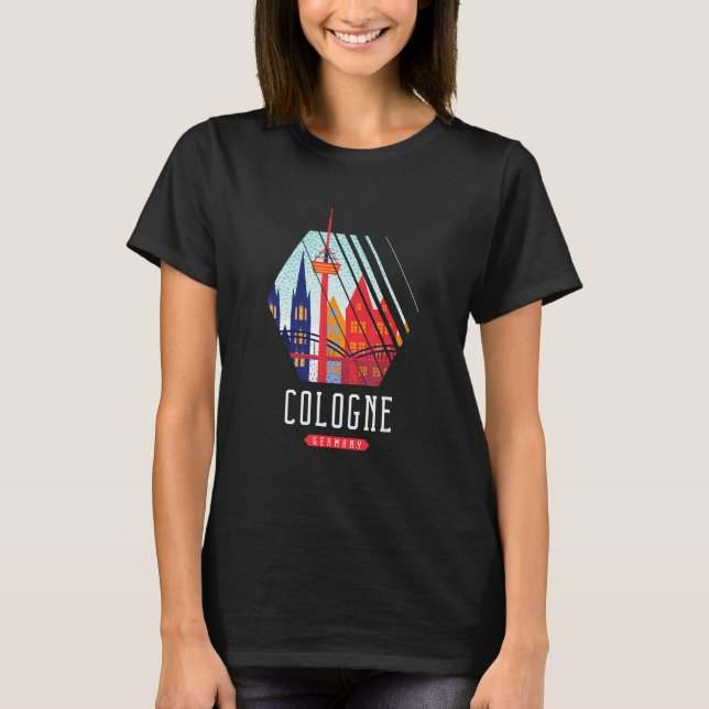 Cologne Germany T-Shirt (Front)