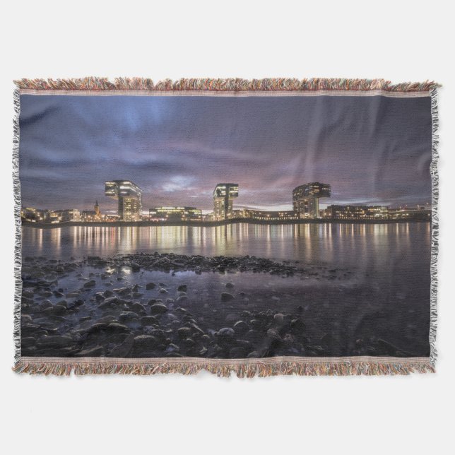Cologne Germany Throw Blanket (Front)