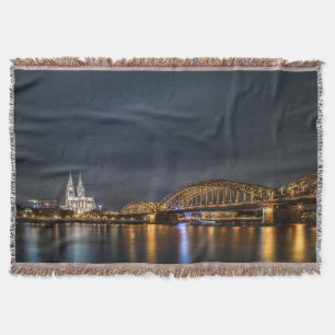 Cologne Germany Throw Blanket