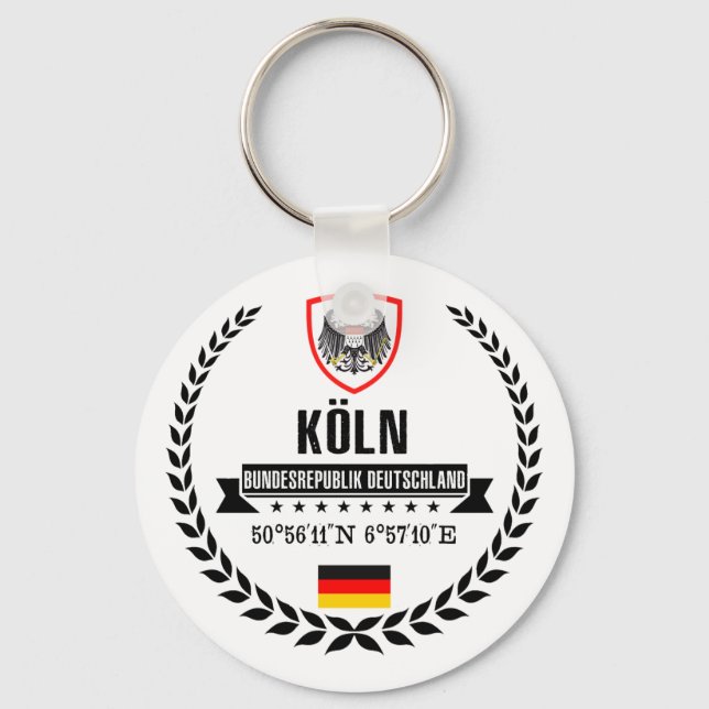 Cologne Key Ring (Front)