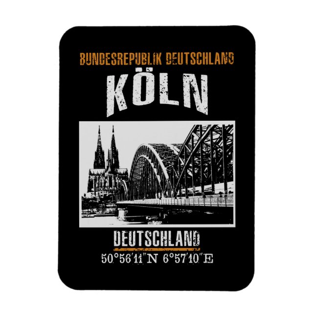 Cologne Magnet (Vertical)