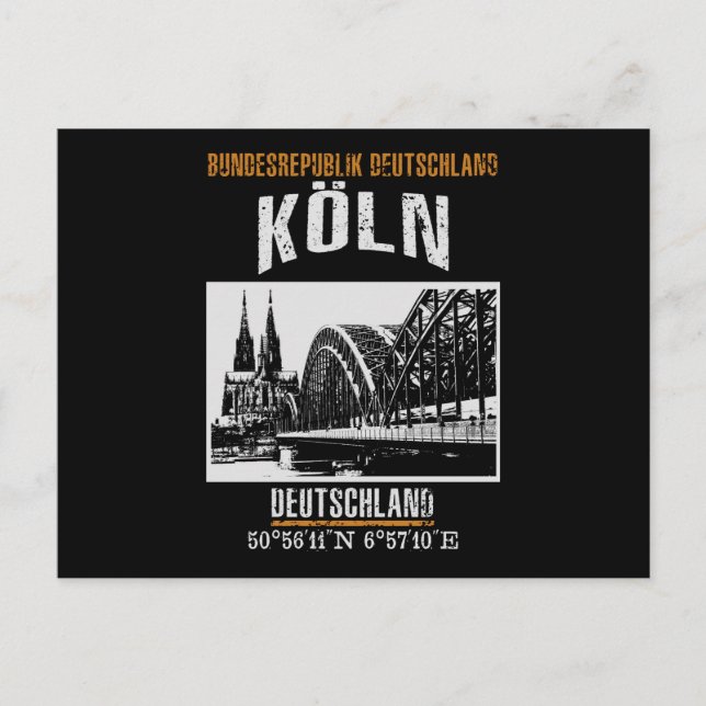 Cologne Postcard (Front)