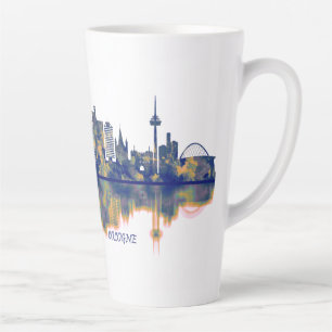 Cologne Skyline Latte Mug