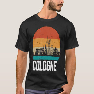 Cologne Skyline Retro Vintage Souvenir Cologne 1 T-Shirt