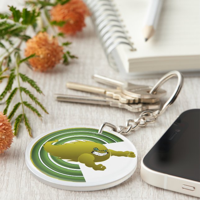 Coloma Comets #2 Key Ring (Front Right)