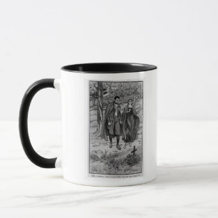 Colomba & her brother beside their father's mug