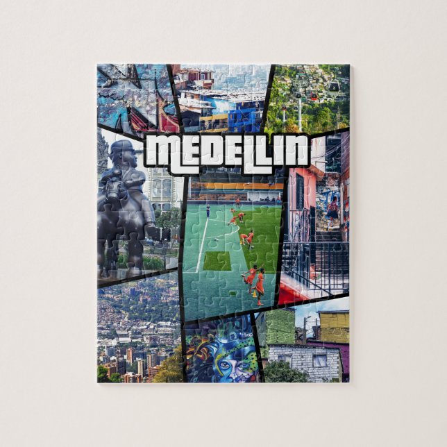 Colombia Antioquia Medellin Jigsaw Puzzle (Vertical)