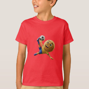 Colombia Arepa Food Soccer Mascot - Group K T-Shirt