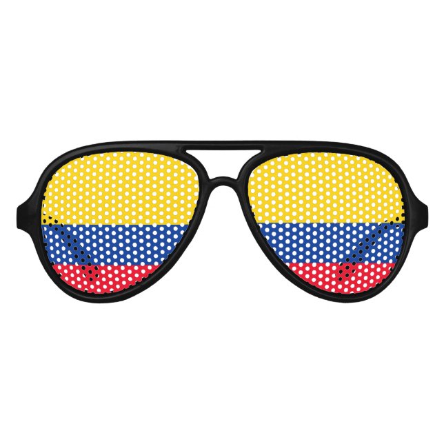 Colombia Aviator Sunglasses (Front)