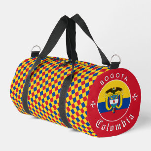 Colombia Bag, gym, travel bag, Colombian Flag Duffle Bag