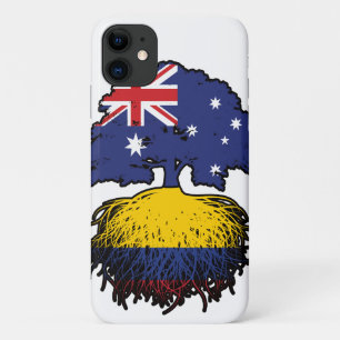 Colombia Colombian Australian Australia Tree Roots iPhone 11 Case