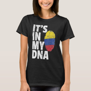 Colombia Colombian Flag Pride Country Home Nation T-Shirt