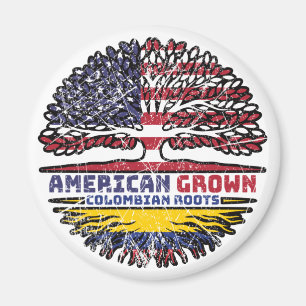 Colombia Colombian US American USA United States Magnet