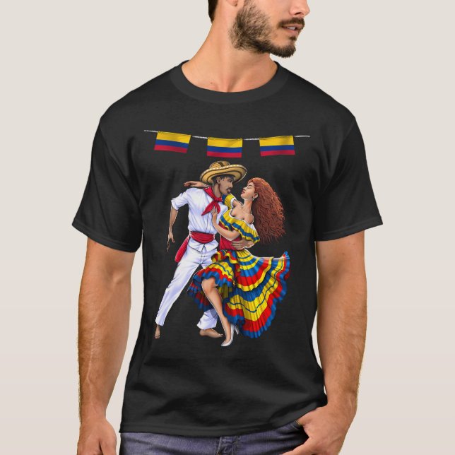 Colombia Dancers T-Shirt (Front)