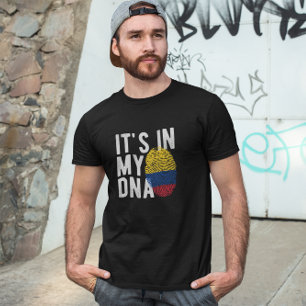 Colombia DNA Flag  T-Shirt