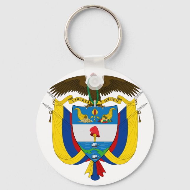 colombia emblem key ring (Front)
