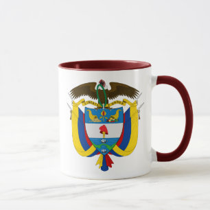 colombia emblem mug