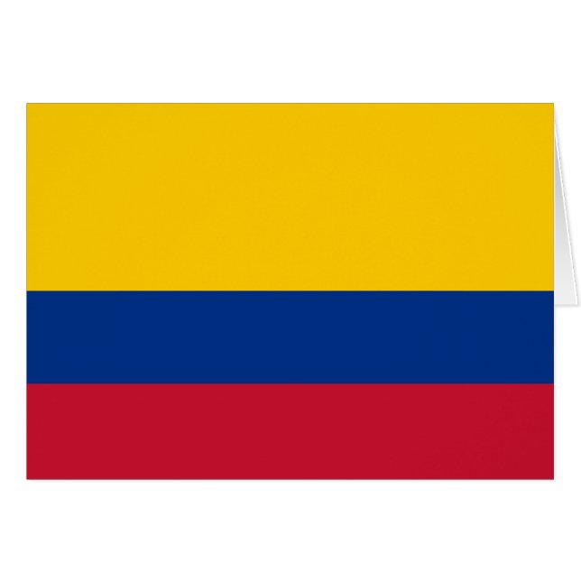 Colombia Flag (Front Horizontal)