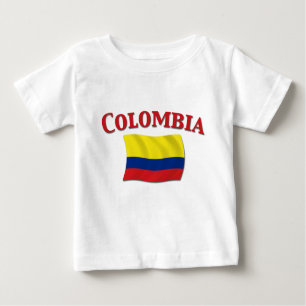 Colombia Flag 3 Baby T-Shirt
