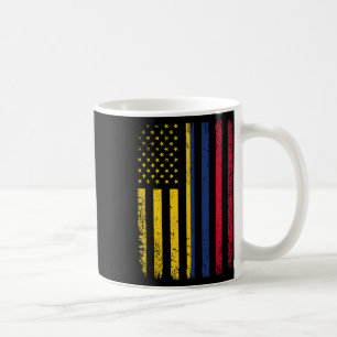 Colombia Flag 4th Of July Usa Colombian Flag  Coffee Mug