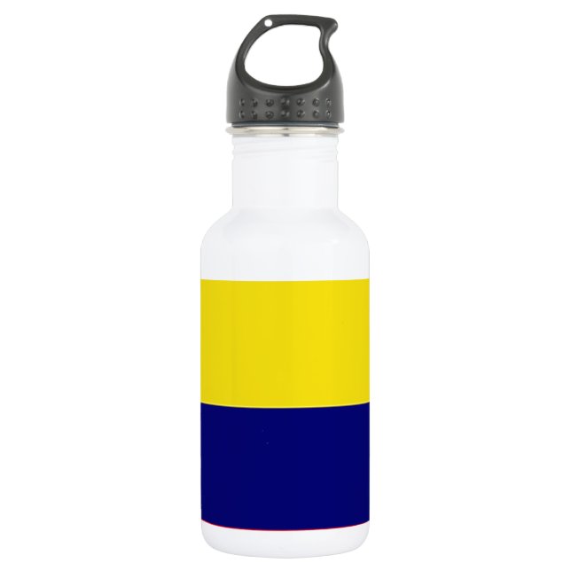 Colombia flag 532 ml water bottle (Front)
