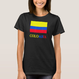 Colombia Flag Bandera Colombiana Country Colombian T-Shirt