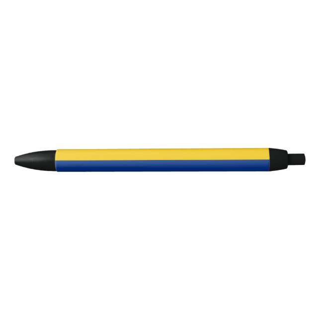 Colombia Flag Black Ink Pen (Front)