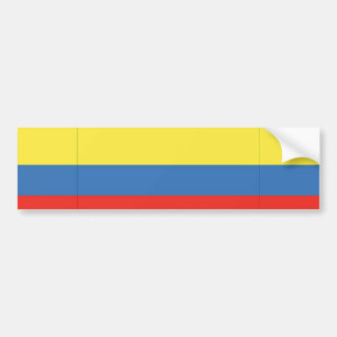 Colombia Flag Bumper Sticker