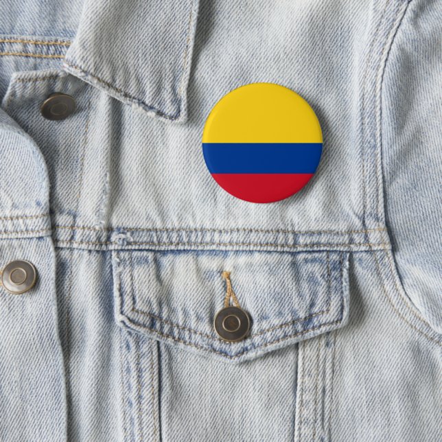 Colombia Flag Button (In Situ)