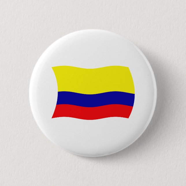 Colombia Flag Button (Front)