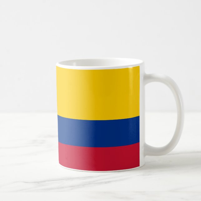  Colombia Flag Ceramic Mug (Right)