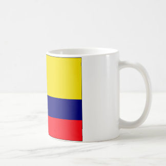 Colombia flag coffee mug