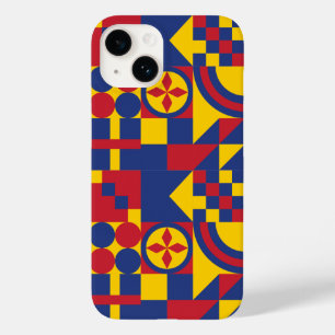 Colombia Flag Colorful Pattern Case-Mate iPhone 14 Case