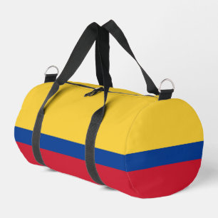 Colombia flag duffle bag